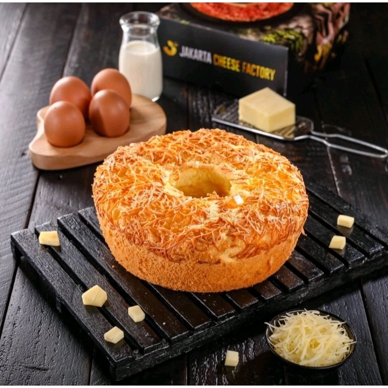 

CHIFFON CHEESE [ BOLU + KEJU ]