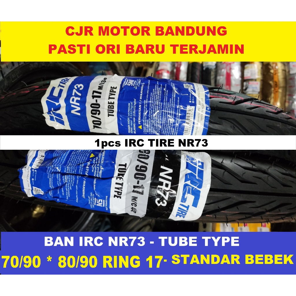 Ban Depan / Belakang Motor Bebek IRC NR73 Ban standar Satria FU Supra Jupiter Smash Vega Athlete