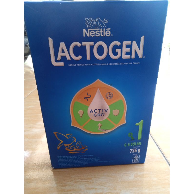 LACTOGEN 1 0-6 bulan 735gram
