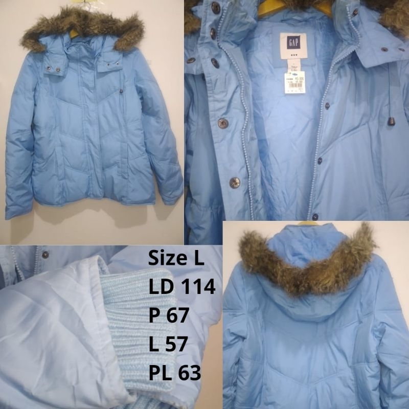 Jacket GAP/Bulang/Glembung/Jacket Hangat/Jacket Pria wanita musim dingin/Unisex