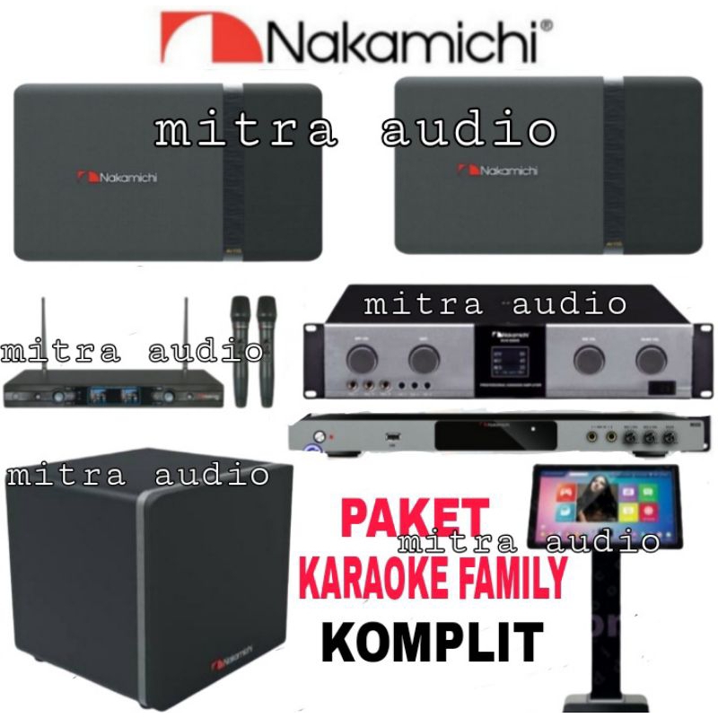 Paket sound system Nakamichi nkx 55 nakamichi av 110 nakamichi nvx d305