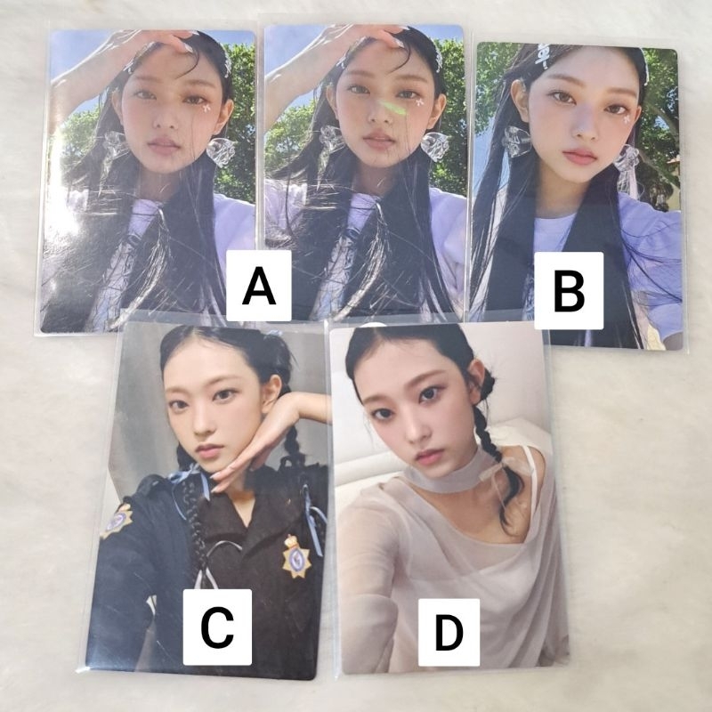 newjeans haerin line friends photocard set