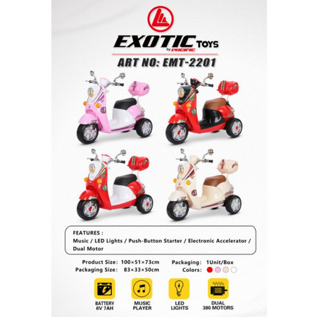 Exotic motor aki anak Scoopy EMT 2201