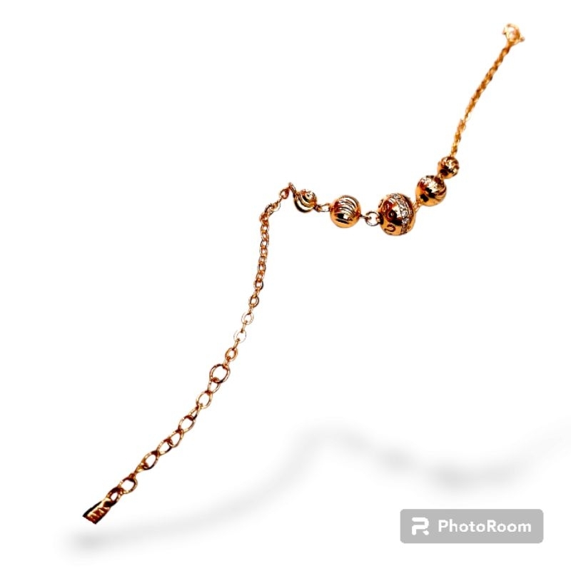 Gelang Rantai Nuri Bola Bola Titanium