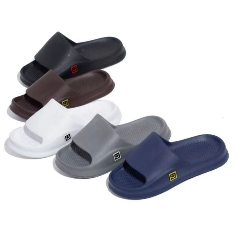 Sandal slop pria EVA / Sandal rumah laki laki / Sendal slop pria / Sandal slide pria 39 s/d 44 Senda