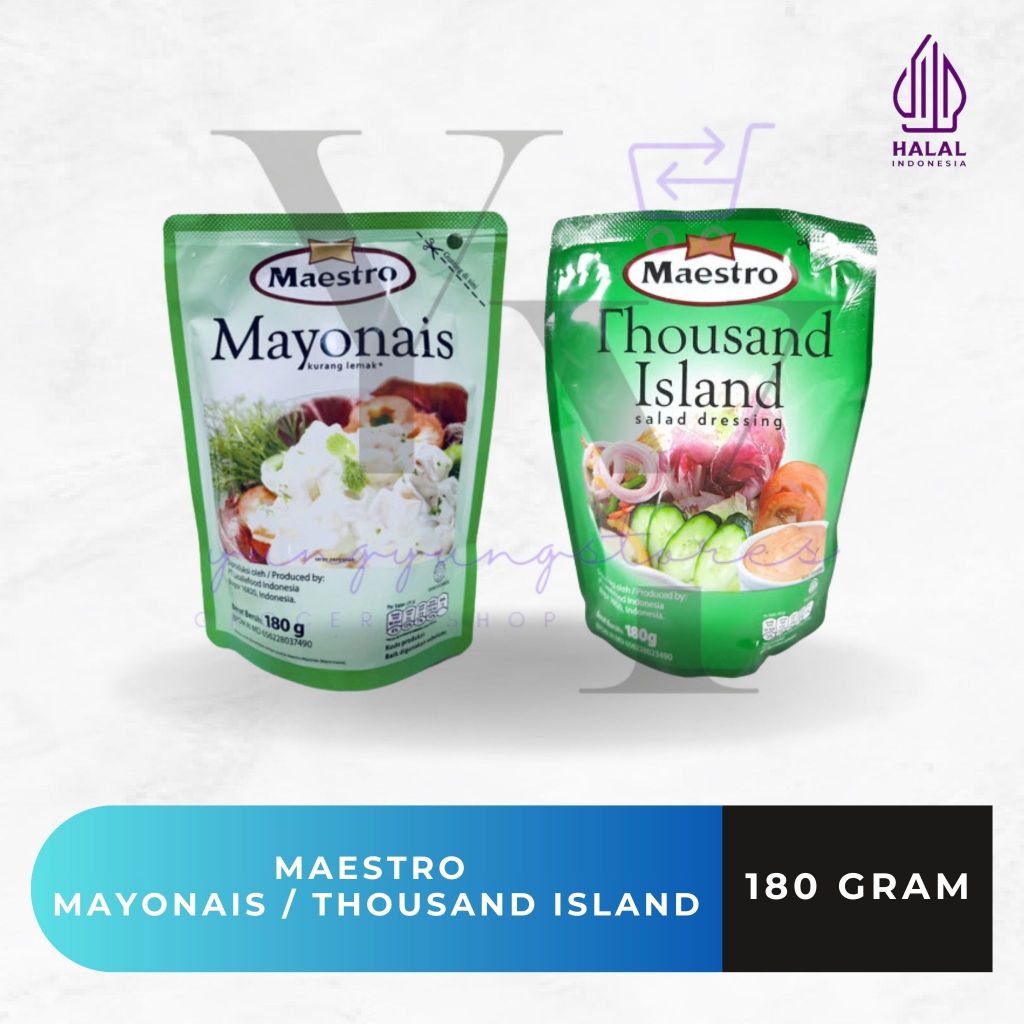 

Maestro Mayonnaise / Thousand Island 180 gram