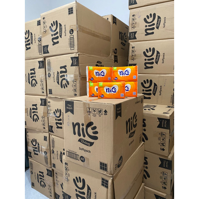 Tisu Nice 180 Sheet (2 Ply) GROSIR TERMURAH