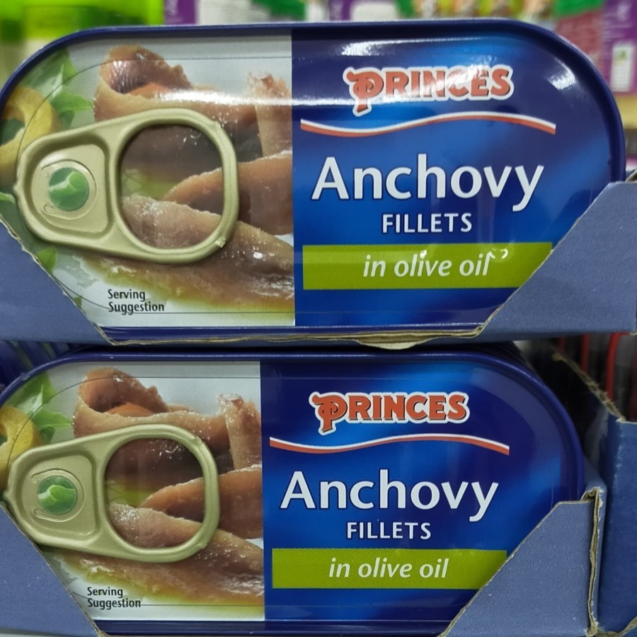 

Princes Anchovy Fillets 50 Gram Original