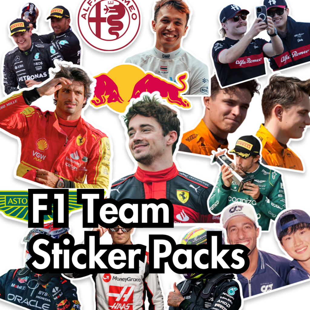 

F1 Sticker Pack Formula 1 - 2023 Team Drivers Edition [Downforce Studio]