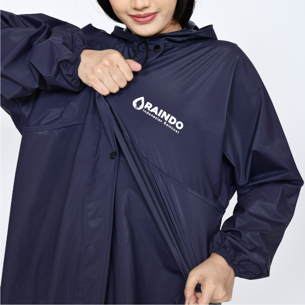 Mantel jas Hujan Wanita Pria Jas Ujan Jumbo Tebal Raincoat Anti Rembes Model Terbaru