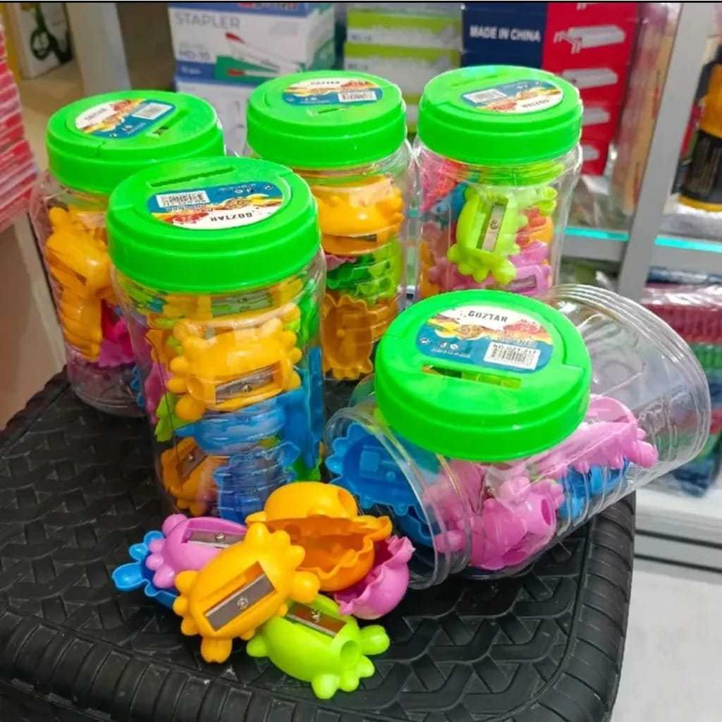 

SERUTAN / RAUTAN PENSIL LUCU KARAKTER TOPLES GOZTAR WARNA