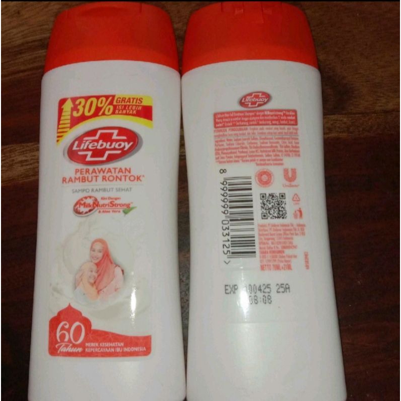 Lifebuoy Shampoo Perawatan Rambut Rontok 70Ml, Lifebuoy Shampoo Kuat & Berkilau 70Ml, Lifebuoy Shamp