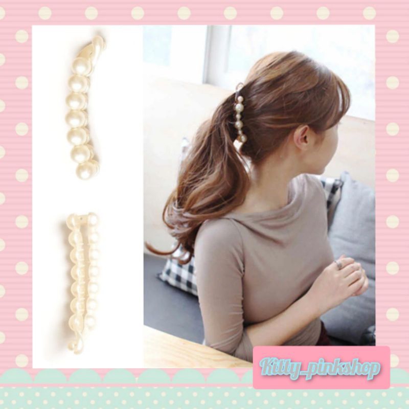 JEPIT RAMBUT PISANG MUTIARA