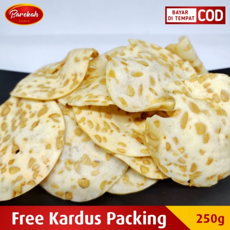 

Aneka Cemilan Snack Keripik Tempe Sagu Kiloan 250 Gram