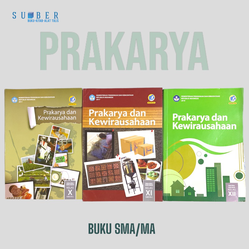 

Buku Pelajaran Prakarya SMA MA Kelas 10 11 12 K13