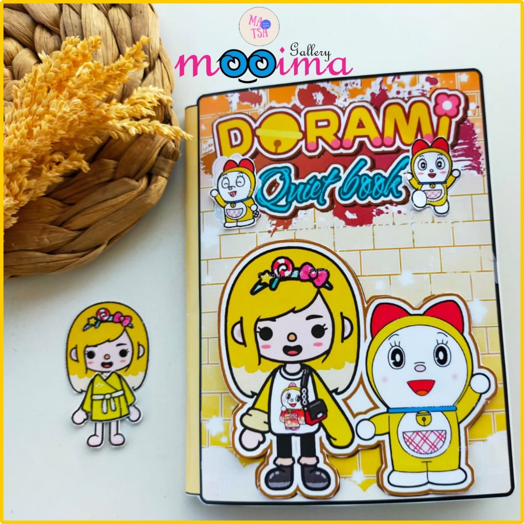 Quiet book toca boca series dorami