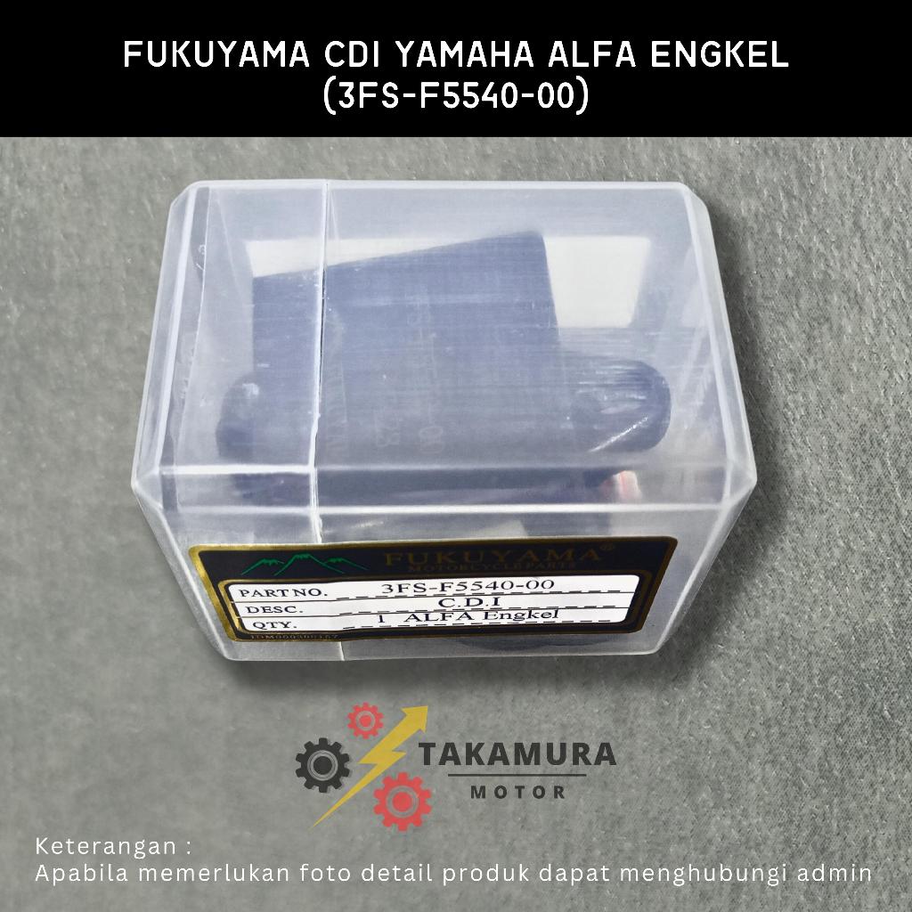 Fukuyama CDI Pengapian Yamaha Alfa Engkel (3FS-F5540-00) - Takamura Sparepart Motor