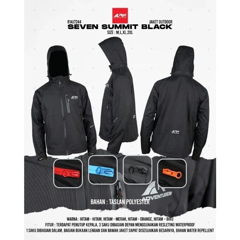 JAKET GUNUNG PRIA SEVEN SUMMIT AREI OUTDOORGEAR | JAKET PRIA REI SEVEN SUMMIT