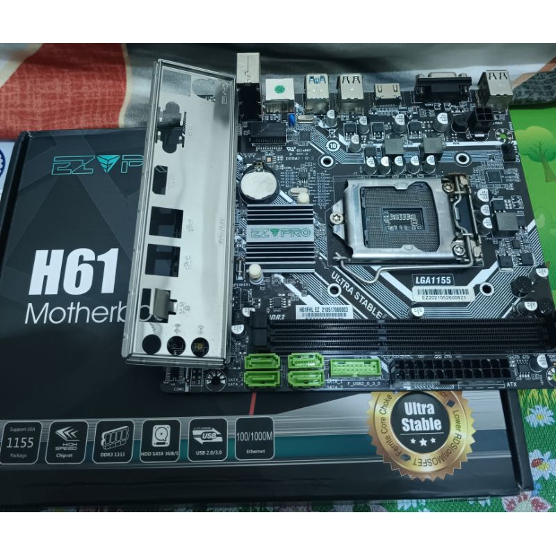 Motherboard H61 support gen 3