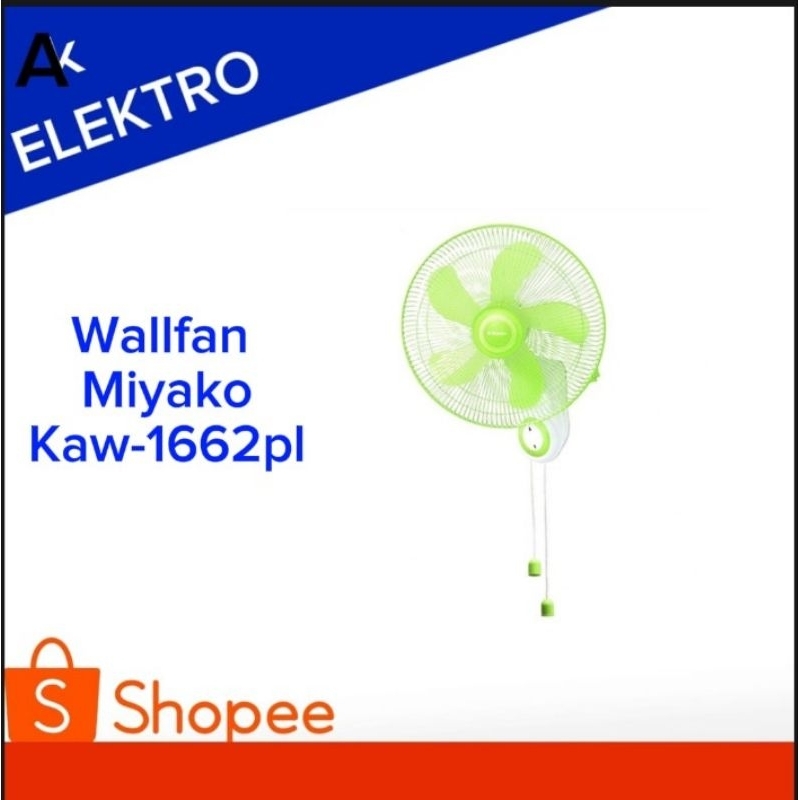Kipas dinding Miyako kaw-1662pl / Wallfan Miyako kaw-1662pl 16in