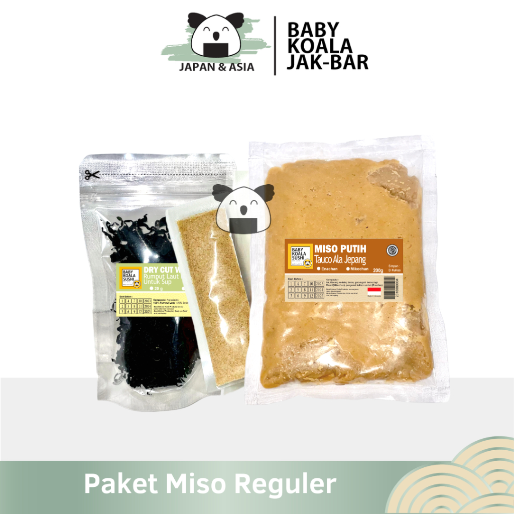 

PAKET BAHAN MISO SOUP LENGKAP 10 Porsi Halal | Miso, Dry Wakame, Dashiii....
