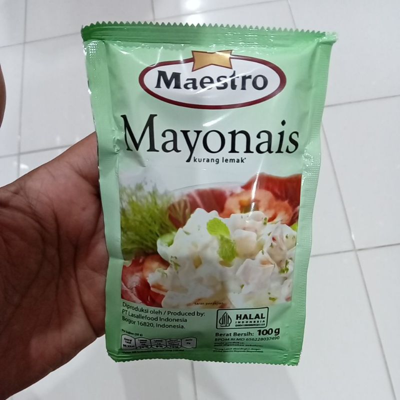 

Mahbubah - Maestro 100 g Mayonais Sachet