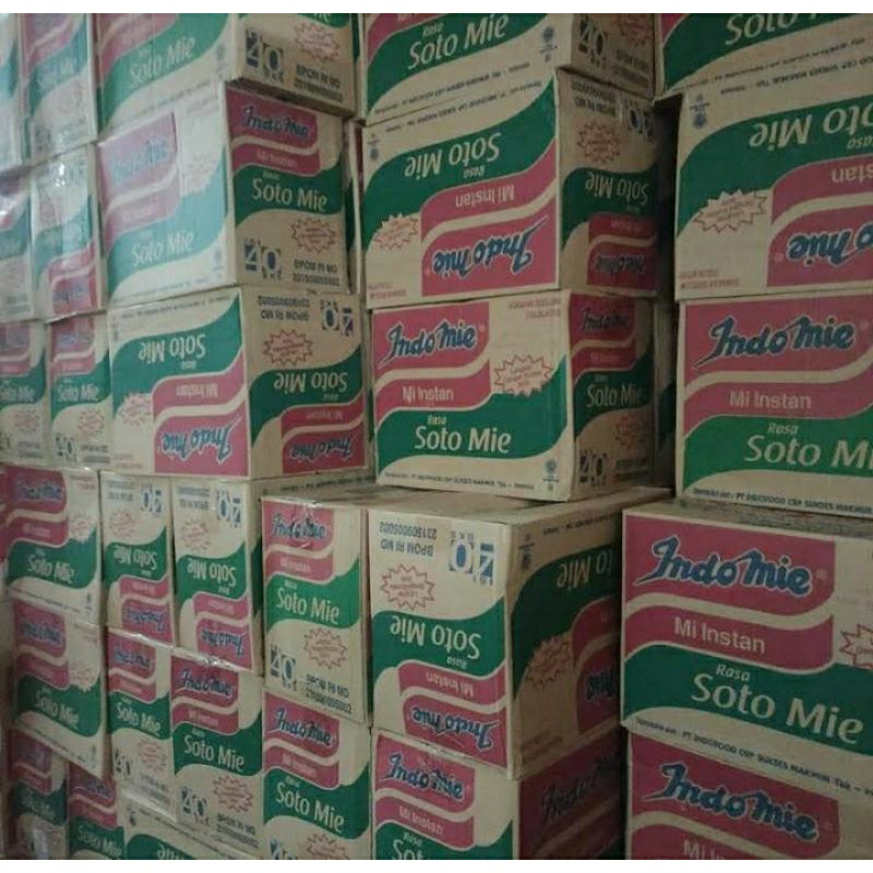 

1 dus mie instant rasa ayam goreng/soto/ayam bawang