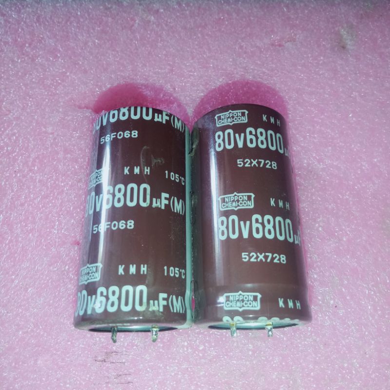 ELCO 80V 6800UF CABUTAN ORIGINAL