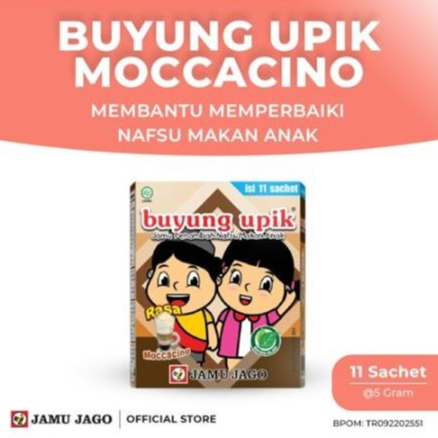 

Buyung Upik Moccacino Jamu Herbal Membantu Meningkatkan Nafsu Makan Anak