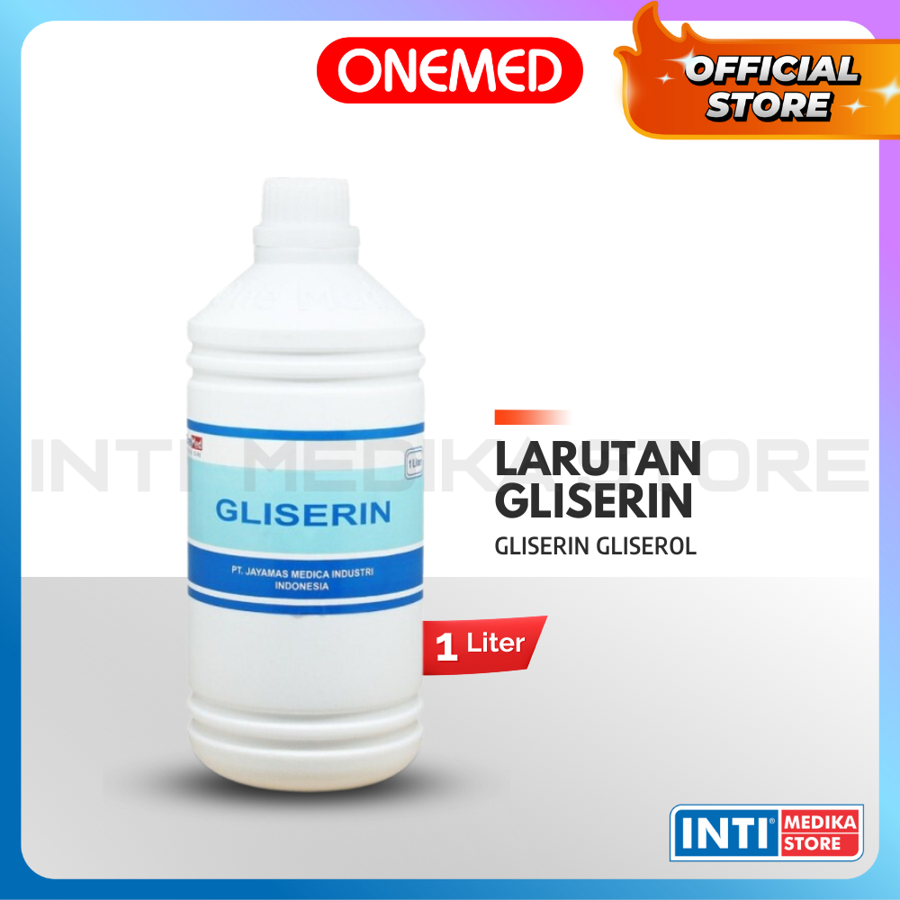 ONEMED - Larutan GLISERIN 1 Liter | Cairan Glyceryin Gliserol