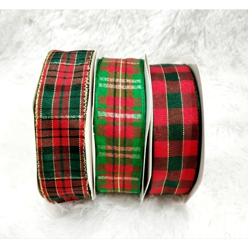 

Pita Natal/pita kotak christmas sz 2,5 cm per 1 y (90 cm)