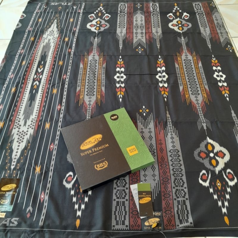 SARUNG ATLAS SUPER PREMIUM S920,S940,S960,970.GOLD, MOTIF BHS