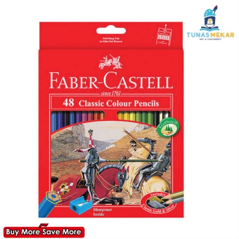 

Faber Castell 48 Classic Colour Pencils