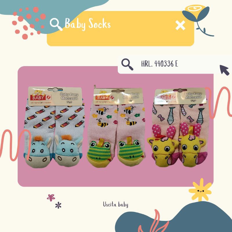 Uscita baby Socks Baby karakter lucu H.440336 E