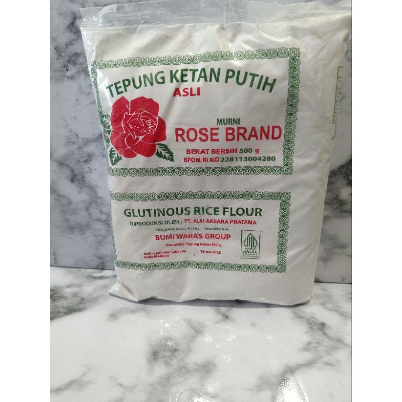 

Tepung Ketan Rose brand