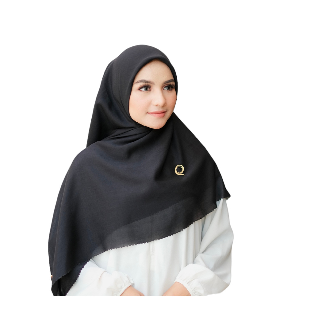 KERUDUNG HIJAB SEGI EMPAT / SEGIEMPAT POLOS PARIS PREMIUM ELZAHRA BUKAN BELLA SQUARE TERBARU