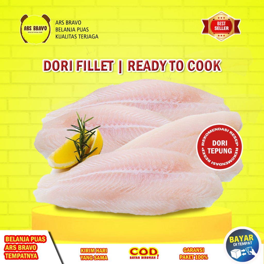 

(READY TO COOK) IKAN DORI IRIS 1KG / DORY FISH FILLET PREMIUM
