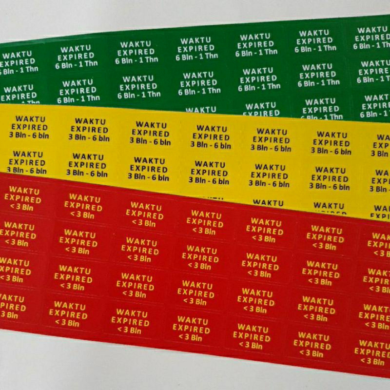 

Label Expired Obat 3 baris