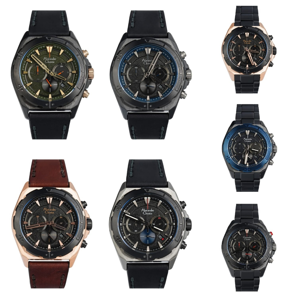 Jam Tangan Pria Alexandre Christie AC 6664 Original Garansi 1 Tahun / jam tangan ac sport