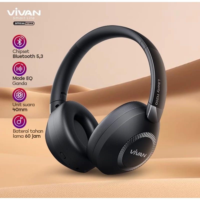 Headset Wireless Vivan Liberty H200