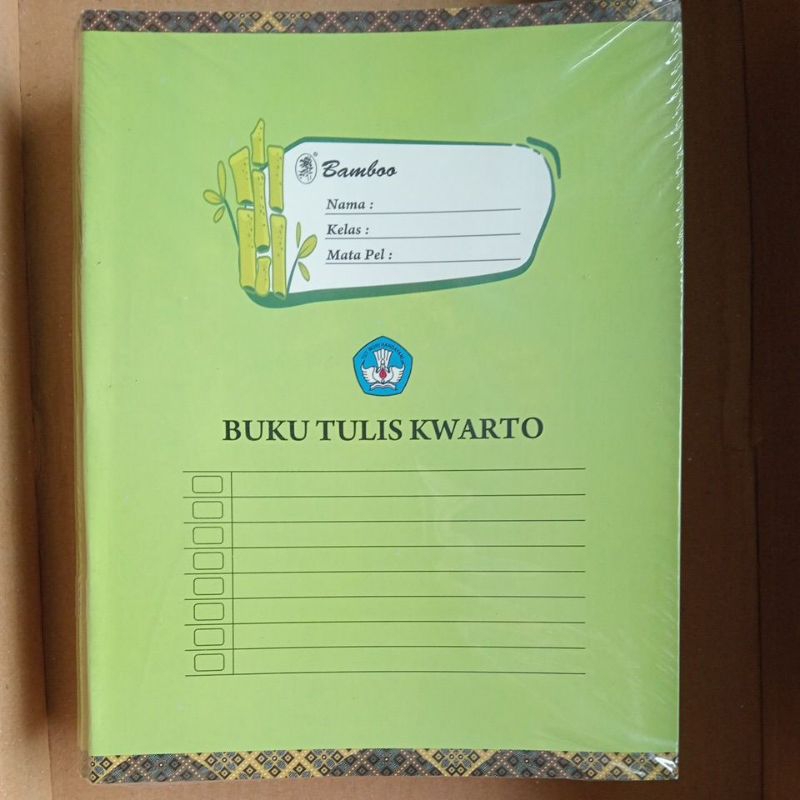 

1pcs buku tulis kwarto isi 38 lembar