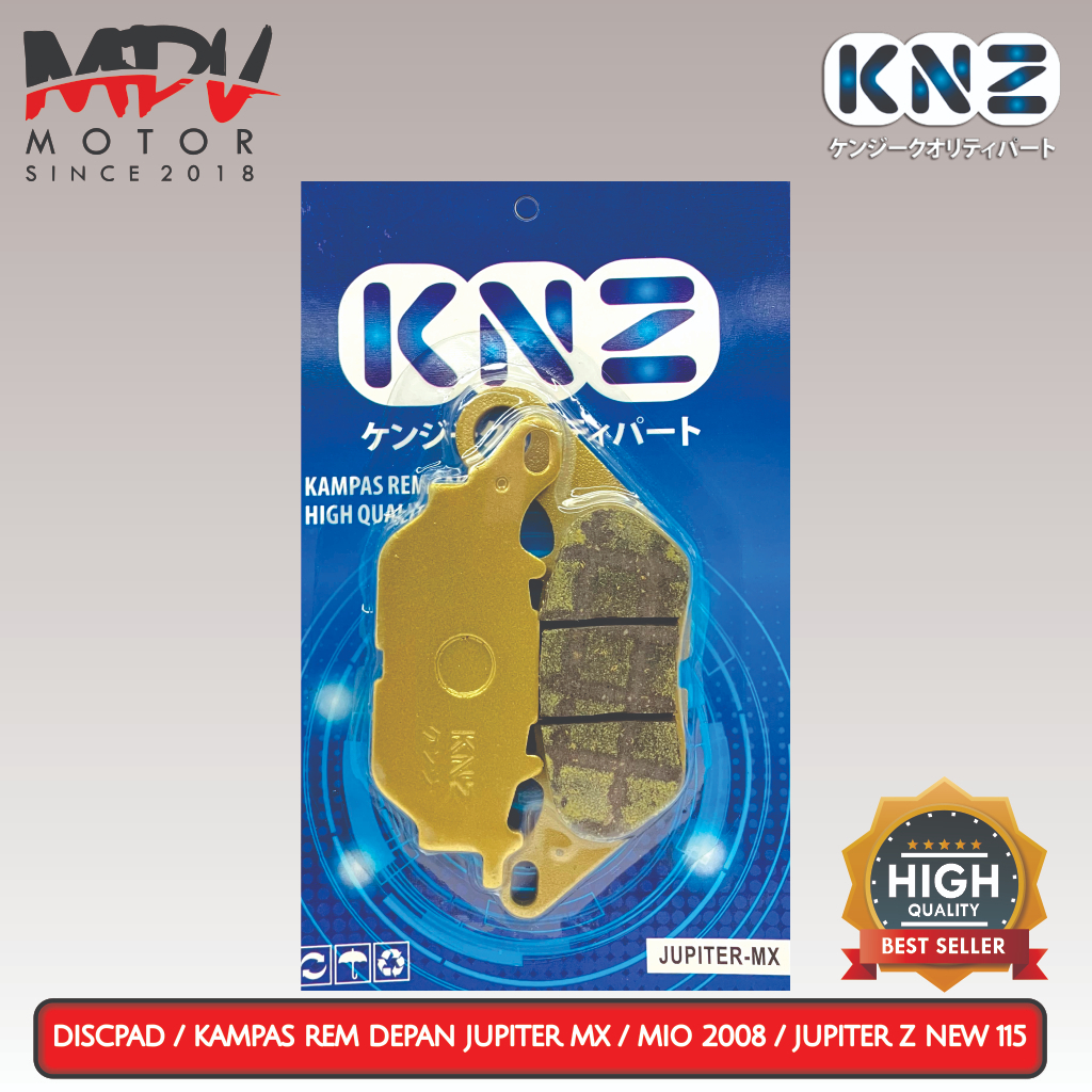 DISCPAD KAMPAS REM DEPAN JUPITER MX / MIO 2008 / JUPITER Z NEW 115 (KNZ)