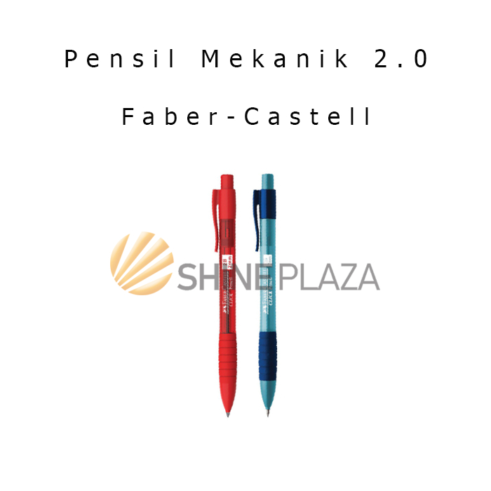 

Pensil Mekanik Faber Castell Click 2.0mm - Mechanical Pencil Faber-Castell 2,0 mm
