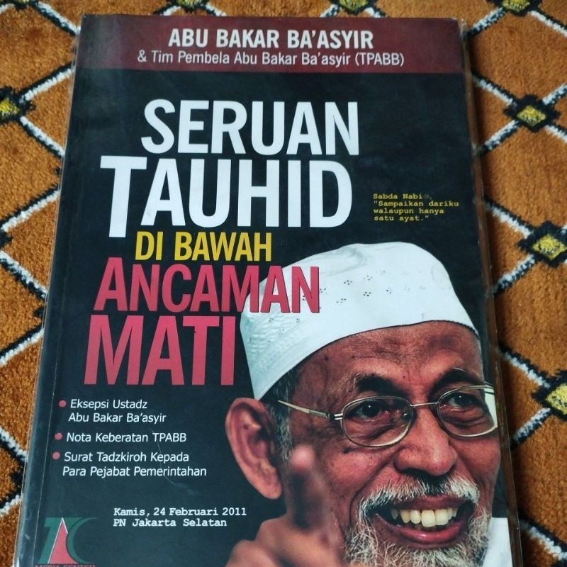 Buku Langka Seruan Tauhid di Bawah Ancaman Mati