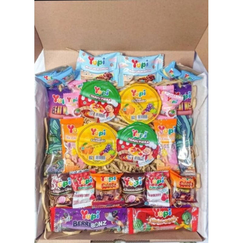 

Gummy Box/Gift Box/Snack Box/Yupi Box/HAMPERS Box Yupi