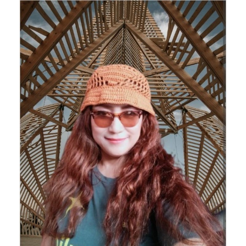 HAT BUCKET/HAT BUCKET CROCHET/TOPI RAJUT/HAT BUCKET PRADA CROCHET/TOPI PRADA RAJUT/TOPI WANITA/FASHI