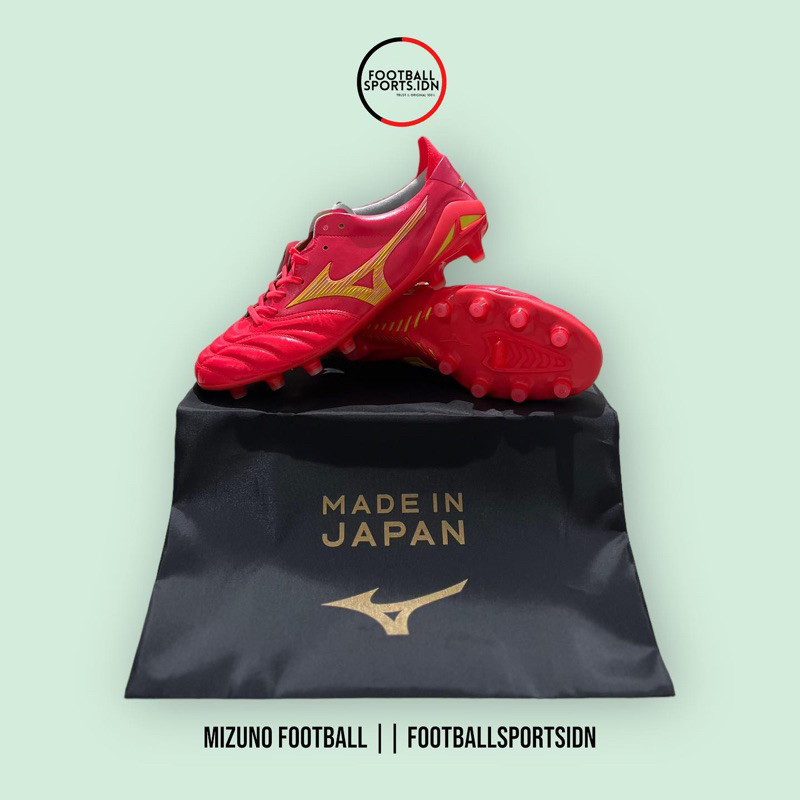SEPATU BOLA MIZUNO MORELIA NEO IV JAPAN RED