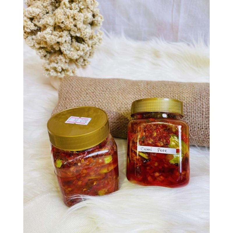 

Sambel Cumi Mix Pete Hot Legendaris! Resep Teruji Ukuran 120gr