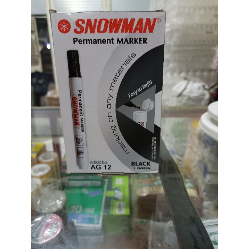 

Spidol Snowman Permanen