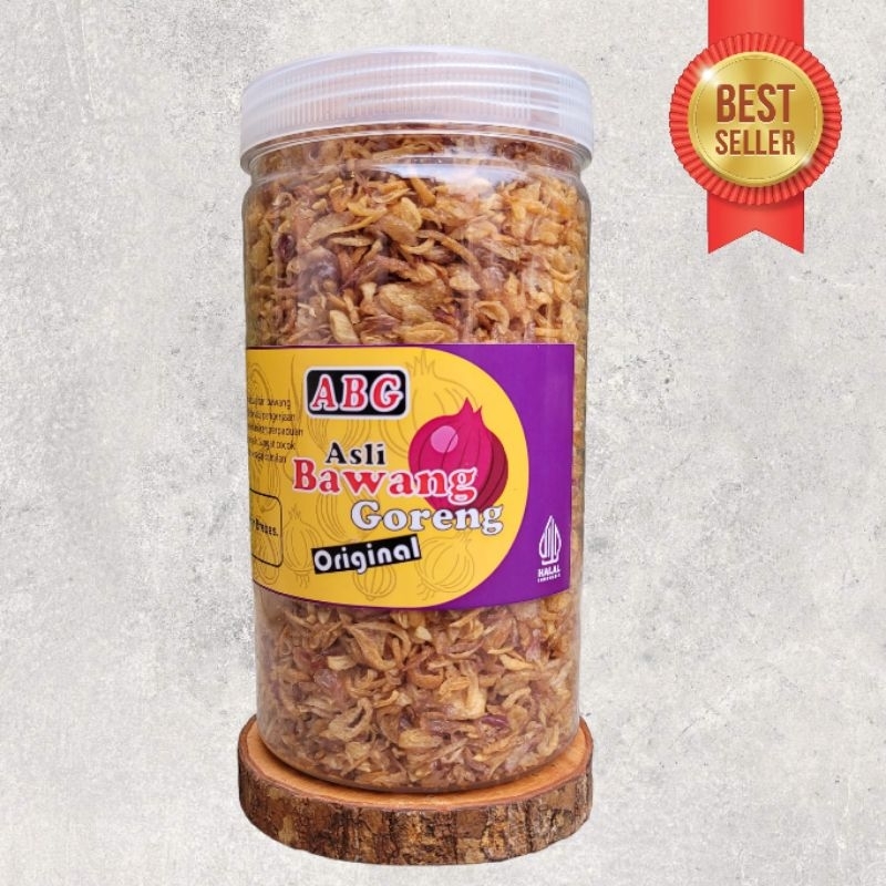 

Bawang Goreng Brebes Asli Tanpa TEPUNG Kualitas Premium (A+) 300Gr